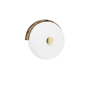 Design By Us Trip Vegglampe Mørk Emperador Marmor/Blank Opal