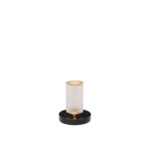 DCWédtions La Lampe Frechin Bærbar Lampe Gull/ Sort Marmor