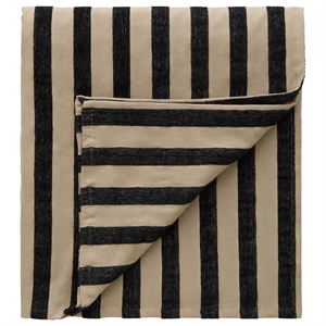 Decotique Florence Duk 140x240 Sort/ Naturlig