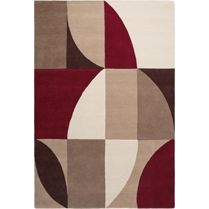 Decotique vindusmatte 180x270 cm rødvin