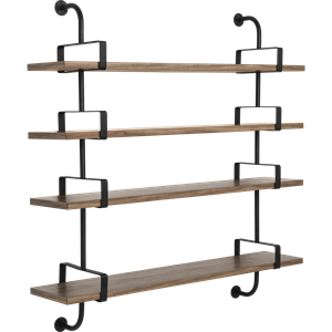 GUBI Démon Hylle L155 cm 4 Hyller Amerikansk Valnøtt
