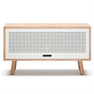 Department Ray TV-benk 100 cm Eik/ Hvit