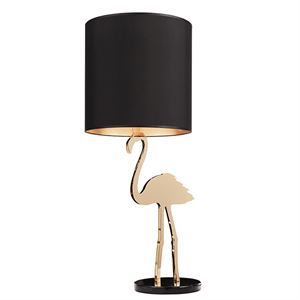 Design by Us Crazy Flamingo Bordlampe Sort