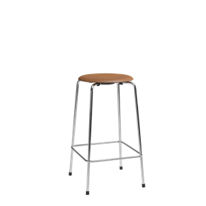 Fritz Hansen High Dot Barkrakk H65 4-bent Krom/ Lær