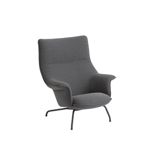 Muuto Doze Lenestol Trukket Ocean 80/Antrasitt Sort