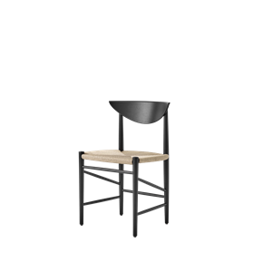 &Tradition Drawn HM3 Spisestuestol Sort Eik