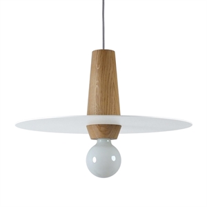 Dreizehngrad Disco 40/20P Taklampe Matt Hvit