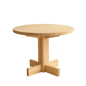 Vaarnii 001 Spisebord Rundt Furu