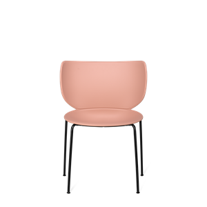 Moooi Hana Spisestol Utrukket Sett med 2 Rosa/ Sort Stabelbar