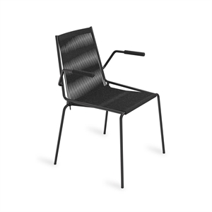 Thorup Copenhagen Noel Spisestol med Armlener Sort