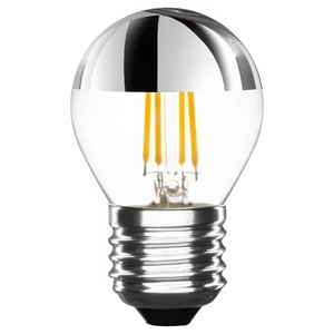 Edgeform Crown Bulb E27 4,5W Sølv