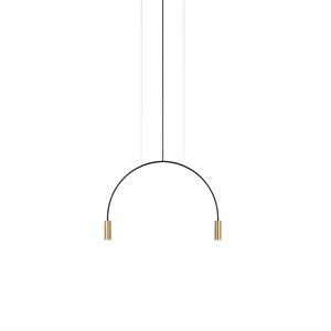 Estiluz Volta 2 Taklampe 3000K Sort/ Sateng