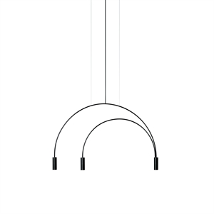 Estiluz Volta 3 Taklampe 3000K Sort