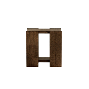 Rye Sleep Etagere sidebord medium røkt Rød eik