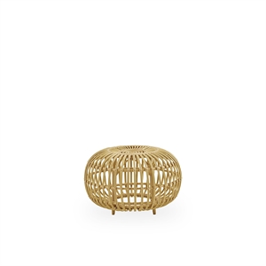 Sika-Design Utvendig Ottoman Stor Aluminium/natur