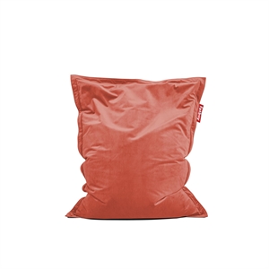 Fatboy Original Slim Velvet-saccosekk Rabarbra