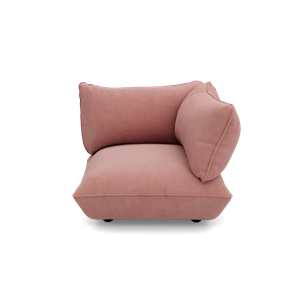 Fatboy Sumo Hjørnesete med Resirkulert Ledning, Høyre, Myk Rosa
