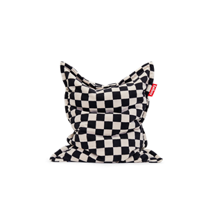 Fatboy Original Slim Teddy-saccosekk Chess Black Ecru