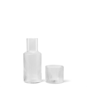 Ferm Living Ripple Karaffel Liten Sett Klar