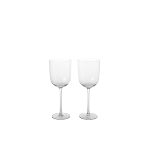 Ferm Living Host Rødvinsglass Sett med 2 Klar