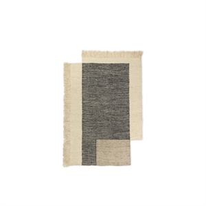 Ferm Living Benkeplate 140x200 cm Kullfarget/ Off White