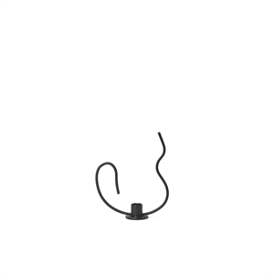 Ferm Living Valse Lysestake Lav Sort