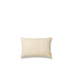 Ferm Living Darn Pute Rektangulær 40x60 cm Naturfarget