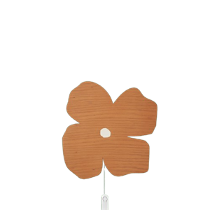 Ferm Living Posie Vegglampe Brun Leire