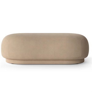 Ferm Living Rico Ottoman Børstet Sand
