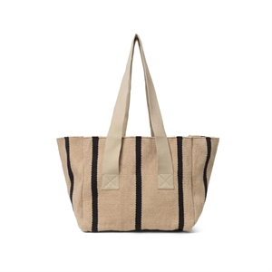 Ferm Living Yard Piknikveske Sand/ Sort