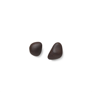 Ferm Living Cairn Knagger Sett med 2 Brun