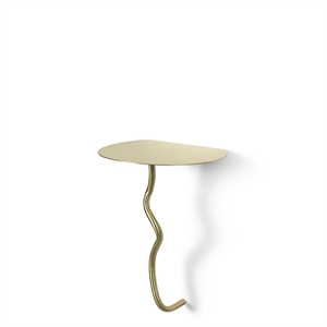 Ferm Living Curvature Veggbord Messing