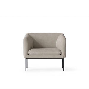 Ferm Living Turn 1-seter Sort Bomull Lin Naturlig