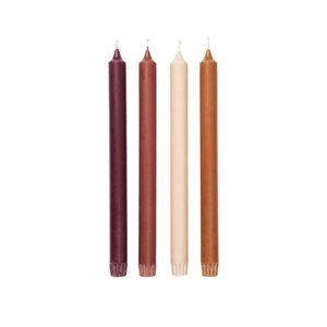 Ferm Living Pure Candles Lys 4 Stk.