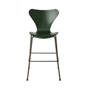 Fritz Hansen Series 7 Junior Stol Evergreen