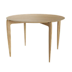 Fritz Hansen Brett Salongbord Ø60 Eik