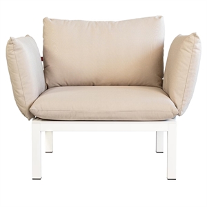 Fiam Domino Armlener Sett med 2 Beige