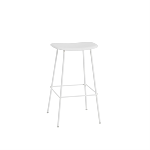 Muuto Fiber Barkrakk med Base Hvit H76 cm