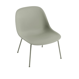 Muuto Fiber Lenestol med Base Grønn/ Grønn
