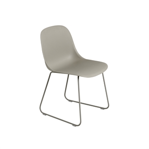 Muuto Fiber Spisestol med Base Grå