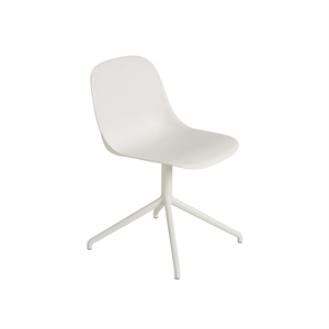 Muuto Fiber Spisestol med Svingbar Base Hvit