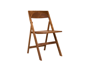 Frama Sammenleggbar Flat Klappstol Varm Brun
