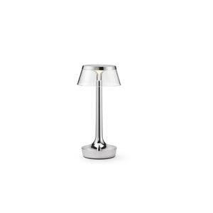 Flos Bon Jour Unplugged Bærbar Lampe Krom