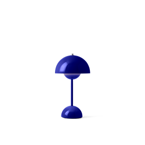 &Tradition Flowerpot VP9 Bærbar Bordlampe Cobalt Blue