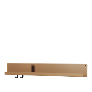 Muuto Sammenleggbar Hylle 96x13 Brent Oransje