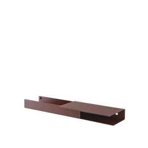 Muuto Sammenleggbar Hylle 62x5,4 Dyp Rød