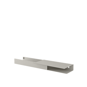 Muuto sammenleggbar hylle 62x5,4 Grå