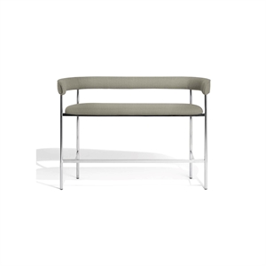Furniture Copenhagen Font Barsofa 65 cm Vidar 222/Polert Stålramme