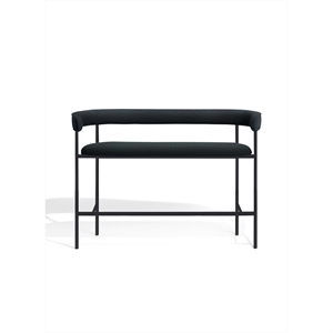 Furniture Copenhagen Font Barsofa 75 cm Remix 196/ Sort Ramme