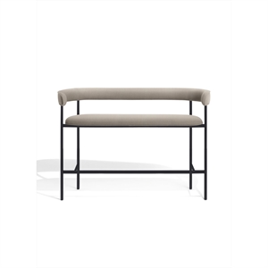 Furniture Copenhagen Font Barsofa 65 cm Trio 0205/ Sort Ramme